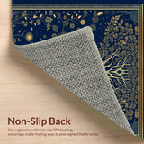 Elegant Viking Mythology Motif(Blue)