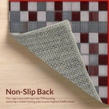 Classic Multicolored Checkered Aesthetic(Red)