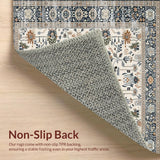 Eclectic Floral Medallion Design(Ivory)