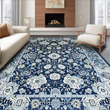 Charming Vibrant Floral Mosaic(Blue)