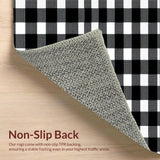 Cozy Earthy Tones Checked Visual(Black)