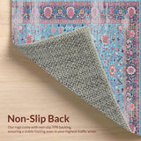 Eclectic Vibrant Floral Mosaic(Blue)