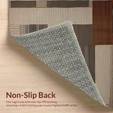 Ultra Soft Area Rug, Non Slip, Stain Resistant, Washable Area Rugs for Living Room, Bedroom, Rustic Earthy Animal Print Aesthetic(Gray)