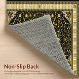 Contemporary Bold Medallion Artistry(Black)