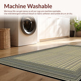 Classic Black and Beige Patterned for Mudrooms(Beige)