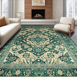 Artful Retro Leafy Composition(Green)