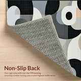 Artistic Modern Swirl Motif(Gray)