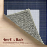 Contemporary Navy Trellis Design(Blue)