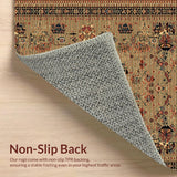 Ultra Soft Area Rug, Non Slip, Stain Resistant, Washable Area Rugs for Living Room, Bedroom, Rustic Wildlife Brown Living Room Non-Slip Carpet(Beige)