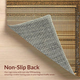 Ultra Soft Area Rug, Non Slip, Stain Resistant, Washable Area Rugs for Living Room, Bedroom, Sleek Neutral Leopard Texture(Beige)