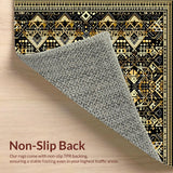Eclectic Gold Artistic Whimsy(Black)