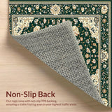 Contemporary Distressed Geometric Look(Green)