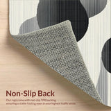 Trendy Fluid Geometric Arrangement(Gray)