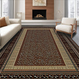 Ultra Soft Area Rug, Non Slip, Stain Resistant, Washable Area Rugs for Living Room, Bedroom, Whimsical Nature-Inspired Rug Concept(Brown)