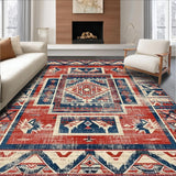 Elegant Distressed Tribal Elements(Red)