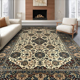 Elegant Color Blocked Trellis(Beige)