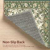 Ultra Soft Area Rug, Non Slip, Stain Resistant, Washable Area Rugs for Living Room, Bedroom, Serene Earthy Tone Elements(Beige)