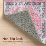 Charming Vintage Floral Print(Pink)