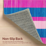 Bold Geometric Color Fusion Style(Blue)