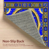Striking Monochrome Eye Motif(Blue)