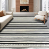 Elegant Black Cream Geometric Design(Black)