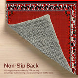 Fun Artistic Halloween Cat Design(Red)