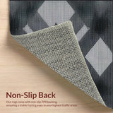 Elegant Monochrome Lattice Design(Black)