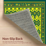 Modern Abstract Symmetrical Motif(Green)