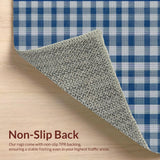 Trendy Rustic Plaid Home Decor Accent(Blue)