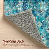 Vibrant Ethnic Patterned Echo(Blue)