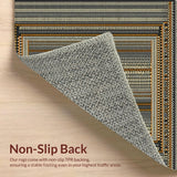 Chic Colorful Textile Fusion(Black)