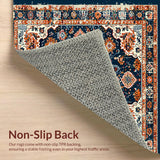 Distressed Vintage Medallion Aesthetic(Blue)
