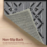 Artistic Monochrome Diamond Arrangement(Black)