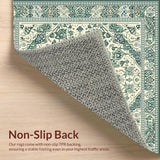 Contemporary Sage Green Geometric Style(Green)