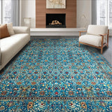 Whimsical Colorful Tiled(Blue)