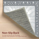 Eerie Black and White Web Motif(Gray)