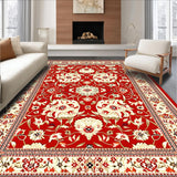 Retro Floral Ogee Motif(Red)