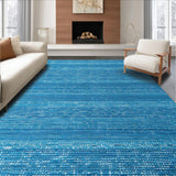 Ultra Soft Area Rug, Non Slip, Stain Resistant, Washable Area Rugs for Living Room, Bedroom, Vintage Soft Blue Living Room Non-Slip Rug(Blue)
