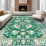 Sophisticated Textured Floral Fusion(Green)