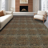 Ultra Soft Area Rug, Non Slip, Stain Resistant, Washable Area Rugs for Living Room, Bedroom, Fierce Animal Print Aesthetic(Brown)
