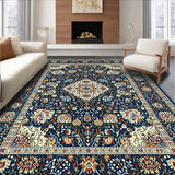 Chic Ornate Border Art Style(Blue)