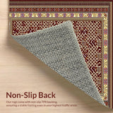 Ornate Geometric Diamond(Brown)