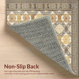 Vibrant Warm Trellis Aesthetic(Beige)