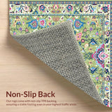 Colorful Retro Patterned Motif(Green)