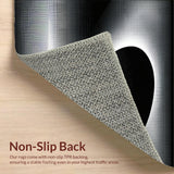 Chic Black and White Vortex Design(Black)