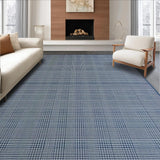 Ultra Soft Area Rug, Non Slip, Stain Resistant, Washable Area Rugs for Living Room, Bedroom, Avant-Garde Blue Design Scheme(Blue)