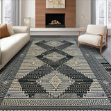 Contemporary Symmetrical Artful Geometrics(Black)