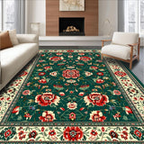 Vibrant Retro Botanical Delight(Green)