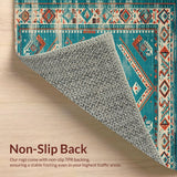 Eclectic Earthy Geometric Arrangement(Blue)