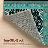 Luxurious Teal Accented Design(Black)